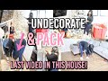 NEW! TAKING DOWN CHRISTMAS DECOR AND PACK WITH ME FOR THE NEW HOUSE! LAST VIDEO IN THIS HOUSE 😢