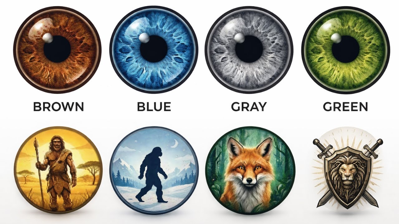 Цвет ваших глаз говорит больше, чем вы думаете #ЦветГлаз #ЗначениеЦветаГлаз #Генетика