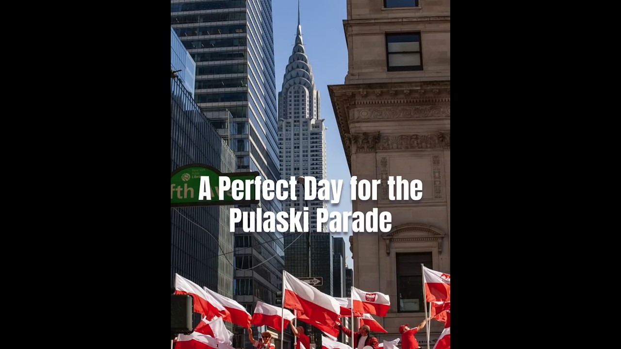 A Perfect Day for the Pulaski Parade