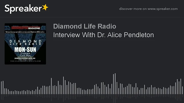 Interview With Dr. Alice Pendleton (part 1 of 4)