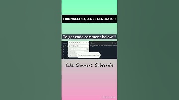 Fibonacci sequence generator code using python #coding #shorts #viralshorts #trend #new #python #cod
