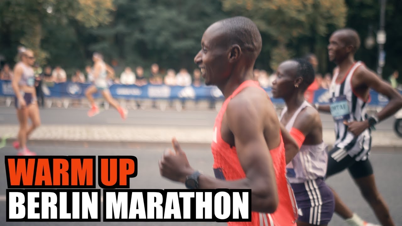 Warm up Berlin Marathon 2025 |  Sebastian Sawe
