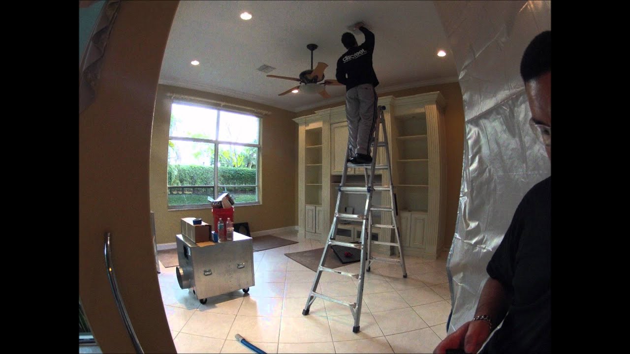 Mold Remediation Setup