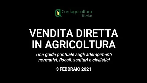 Come posso vendere i miei prodotti agricoli?