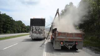 Rolling road closure on I 68