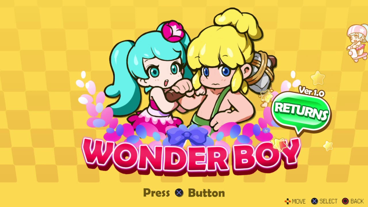 WonderBoy Returns OST | Title Screen