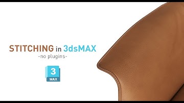 Stitching in 3ds max-no plugins