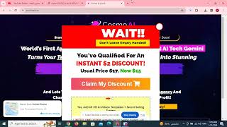 Cosmo AI OTO 1 to 10 OTOs Links + Upsells Info