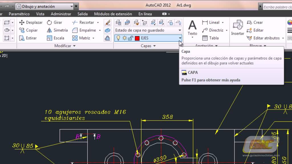 Como Crear Capas En Autocad Con El Adminitrador De Ca - vrogue.co