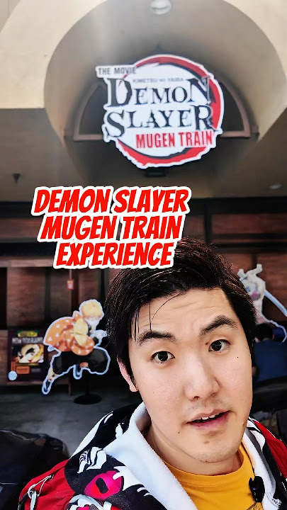 Demon Slayer Mugen Train Experience by Bearology #demonslayer #kimetsunoyaiba #mugentrain