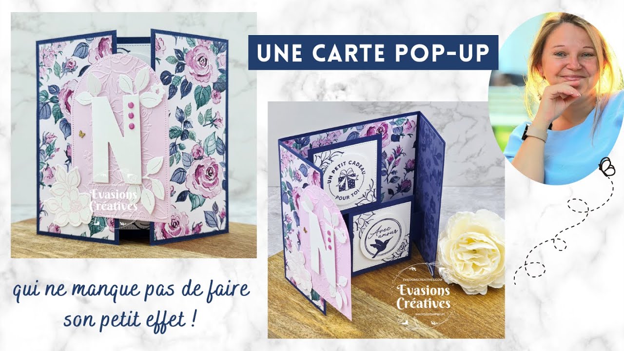 ✂️ [ LIVE ] Créons ensemble une jolie carte pop-up qui fait son petit effet 😍