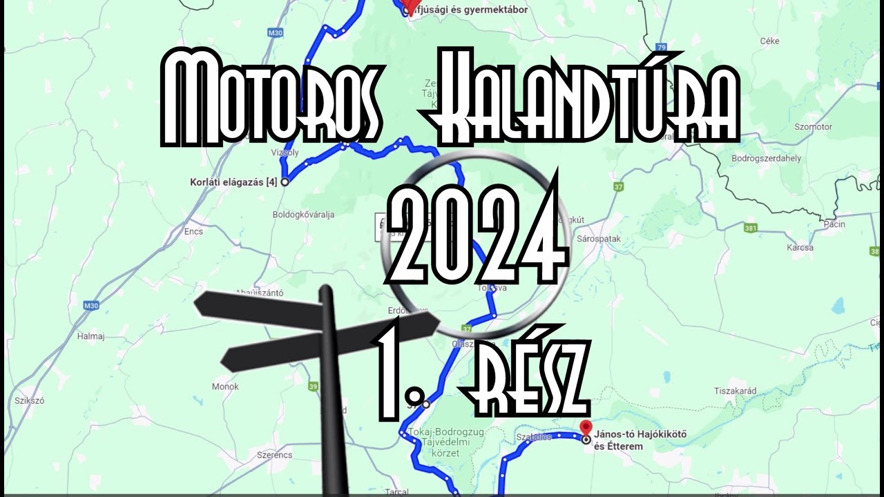 Motoros Kalandtúra 2024 - 1 rész (4K)