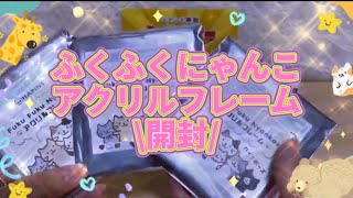 23・ふくふくにゃんこアクリルフレーム開封動画?