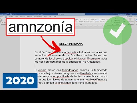 Video: Cómo Hacer Una Línea Roja En Una Palabra