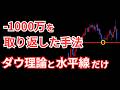 FXで負け続きから脱却！ダウ理論と水平線だけのシンプルトレード