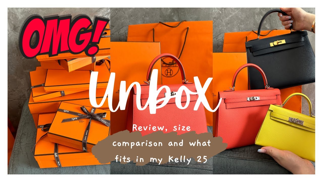 HERMES UNBOXING: Kelly 25 (History, How I Got it, Price, History, Review, +  More ) 