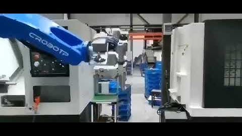CROBOTP robot stamping online loading and unloading application