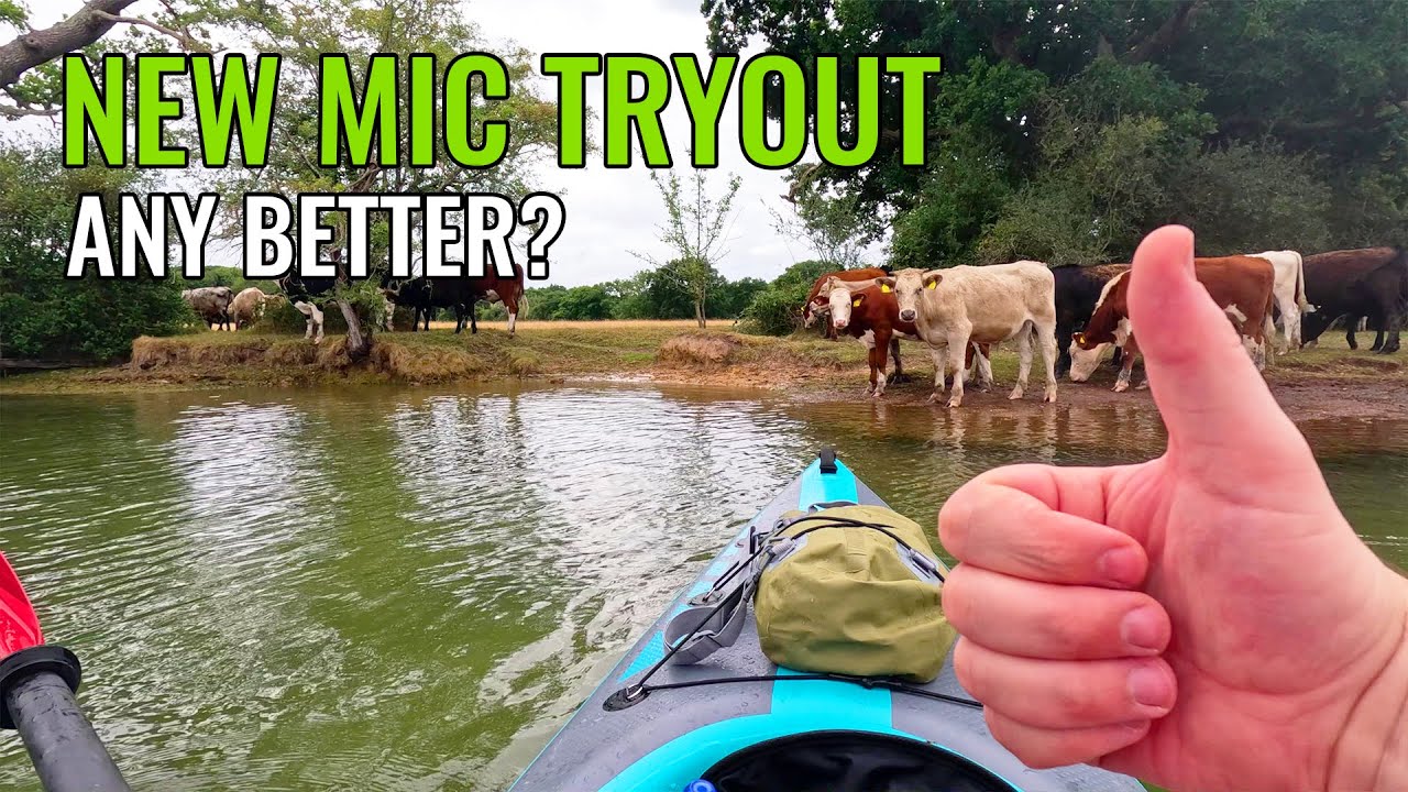 Solo Paddle Testing New Mic