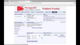 Paragould Doctors' Clinic | Patient Portal Tutorial screenshot 5