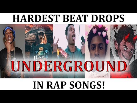 Hardest UNDERGROUND BEAT DROPS In Rap Songs!