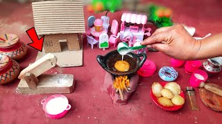 Miniature Mysore Masal Dosa Cooking | Masal Roast Recipe | Masala Dosa | The Tiny Foods | Mini Food