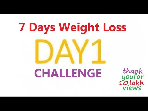 how to lose a lot of weight in a week