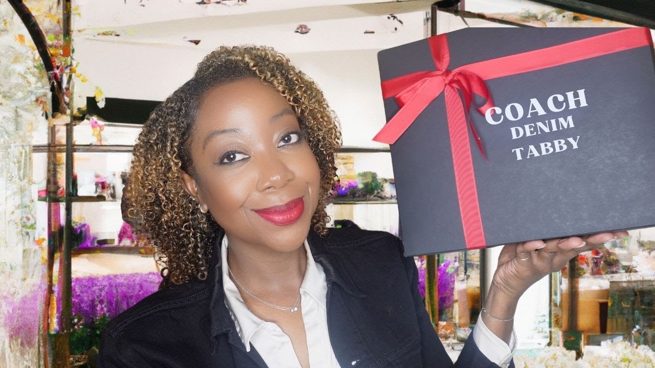 COACH Quilted Denim Tabby 20 Unboxing & Why this went Viral | Zara Justina
