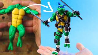 I made Leonardo from TMNT with polymer clay by ClayClaim 186,760 views 3 months ago 21 minutes