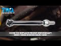 How to Replace Front Driveshaft 2002-2008 Dodge Ram 1500