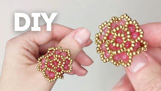 How to Make Stunning Beaded Flower Ring | Step-by-Step DIY Tutorial for Beginners