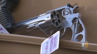 GILROY GUN BUYBACK: Nearly 500 weapons turned in during gun buy back event in Gilroy