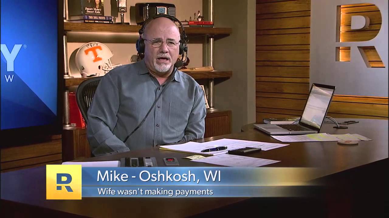 Wife wasn’t making payments
