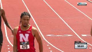 Men's 400m Hurdles Final - Big Ten Outdoor Championships 2026 [Full Race Replay]