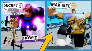 I Went to a GOD SIZE GYM.. What I Found WILL SHOCK YOU! | Roblox Muscle Legends