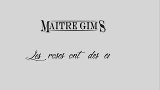 Maître Gims - Les Roses Ont Des Épines (Short Animation) Kinetic Typography / 