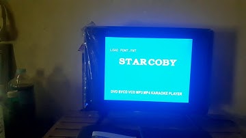 Star Coby Karaoke DVD Player