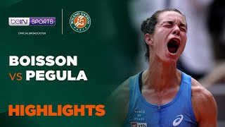 Loïs Boisson vs Jessica Pegula | 2025 Roland Garros Highlights