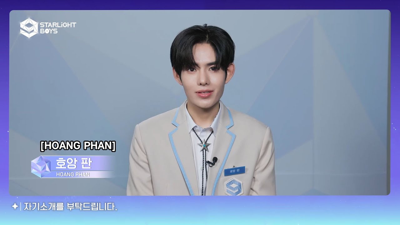 KIRA’s Interview of iQIYI Starlight Boy HOANG PHAN is here~ | Starlight ...