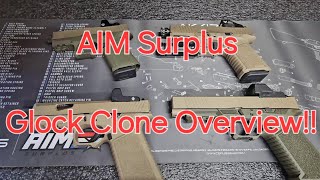 Aim Surplus/SCT Glock Clone Final Thoughts.. 43x, 19, 17, & 35 Compared!!!!!
