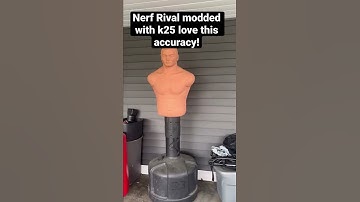 My favorite foam blaster of all Nerf Takedown with k25 spring upgrade.