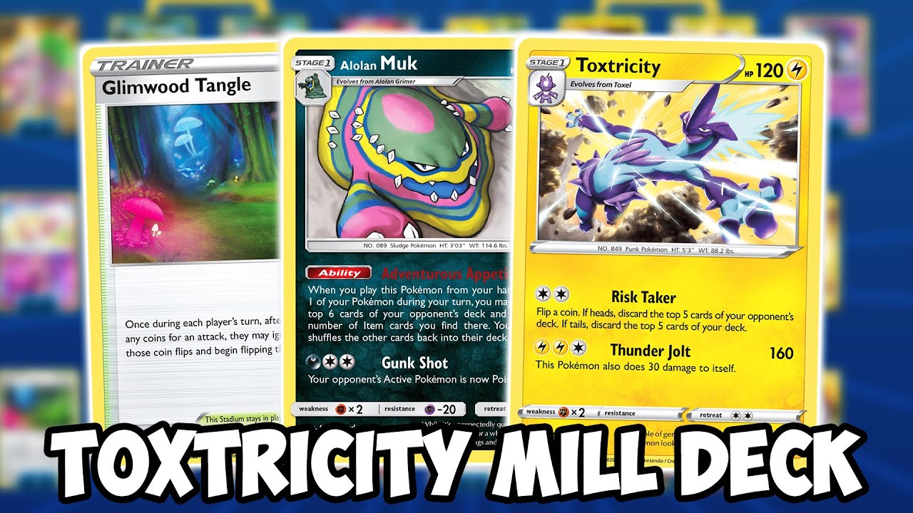 This Toxtricity Mill Deck Is Crazy! Hilarious Matches! Vivid Voltage PTCGO