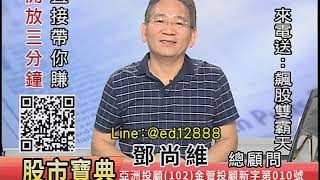20181006 0830 鄧尚維 股市寶典