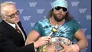 Macho Man Randy Savage Promo on Ricky Steamboat (03-21-1987) [Billy Red]