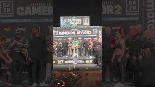Chantelle Cameron vs Katie Taylor 2 weigh in