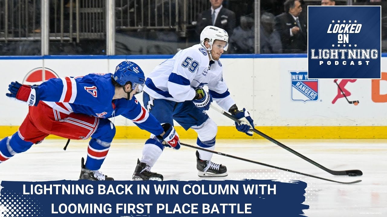 Lightning Back in the Win Column Ahead of Battle for First Place - YouTube