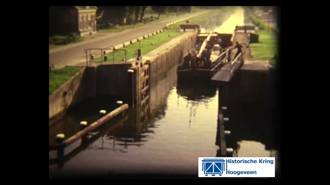 Hoogeveen waterrijk   Kanalen centrum   demping   Schutstraat nieuw