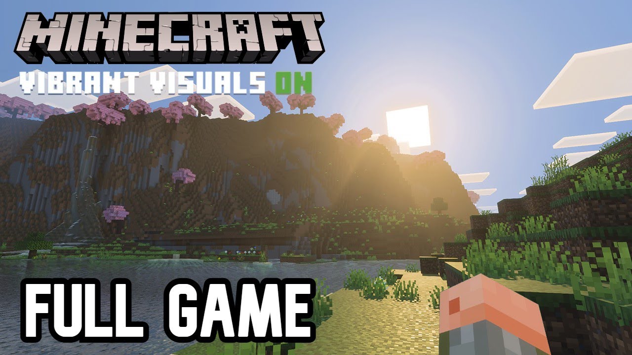 Minecraft: Vibrant Visuals - Full Gameplay Playthrough (Minecraft ...