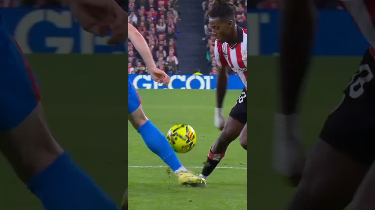 Trata de quitarle el balón a NICO WILLIAMS… 😎