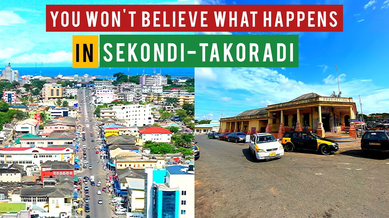 INSIDE THE TWIN CITY OF GHANA, SEKONDI - TAKORADI/ YESU ASOR