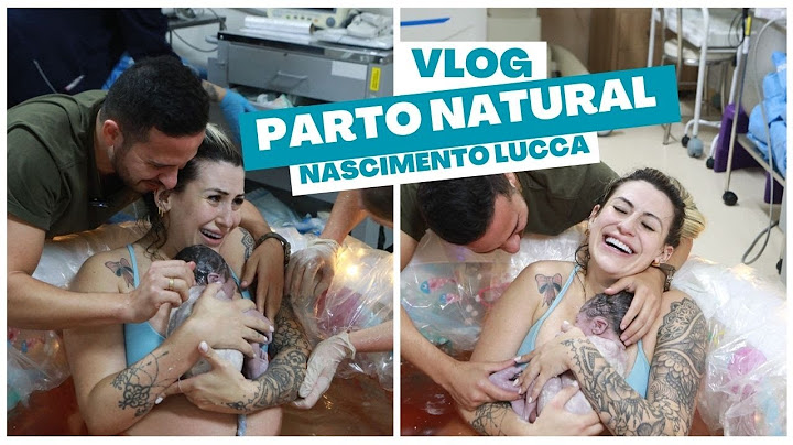 VLOG - PARTO NATURAL ( nascimento do Lucca )